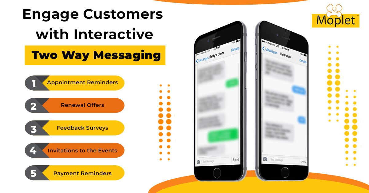 📱💬 Ready to take your customer engagement to the next level? It's time to unlock the potential of Interactive Two-Way Messaging! 🚀🔓

Know more: moplet.com/our-products/m… 

#customerengagement #twowaysms #smsmarketing #smsmarketingtips