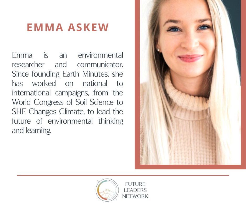 Are you as excited as we are for our @ExtremeHangout on Friday? ✨ Here's a look at one of our speakers for our morning keynote panel Emma Askew, founder of @earthminutesuk ! Stay tuned as we reveal more speakers soon!