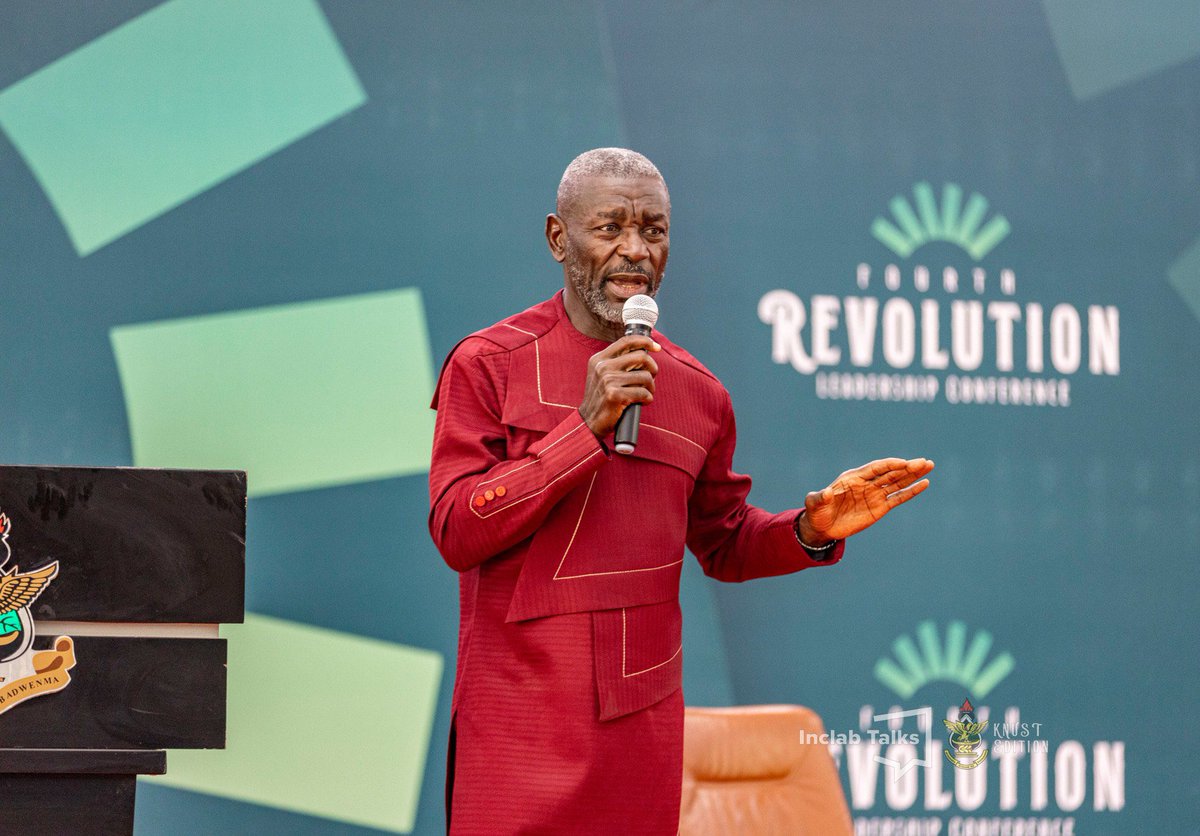Inclab_'s tweet photo. Captain Amoabeng emphasized the “Theory of Abundance” as the main cause of failure in African leadership. 

He noted that the abundance mentality is no longer applicable, as Africa prepares for the 4th/5th industrial revolution.

Have a read .
https://t.co/fTACvkbGrE https://t.co/BysRPDkSEJ