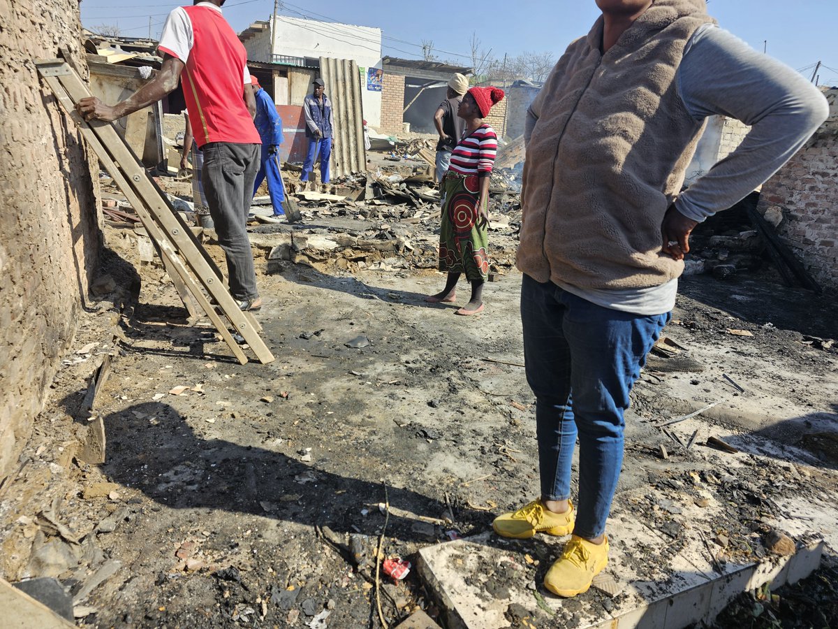 THEDEVCHEV's tweet photo. 🔥 *#Ward134 #ShackFire* 
26 June 2023 11h33 - Cllr Devon Steenkamp 

Multiple shacks burned down last night at Msawawa Informal settlement 
Ward 134
Region C
Dwellings affected:35
Affected individuals: 54
Cause of fire, criminals raped a woman and beat up her husband and started the fire. 
2x individuals were transported to Hospital. 
No fatalities were reported. 

Please assist with the following relief materials:
1.Sponge mattresses 
2.Hygiene packs 
3. Food parcels 
4. Warm meals 
https://t.co/AOxWoxGT4T.
6.Blankets

Contact ward Councillor Devon Steenkamp 083 397 9914 should you be able assist.