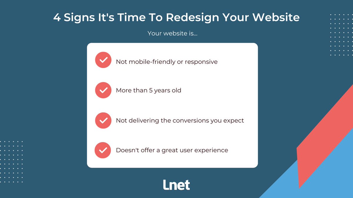 lnetdigital's tweet photo. If the time has come for you to redesign your site with UX in mind - give us a shout!  

Our team of experienced UX designers are always here to help.  

👉 https://t.co/ZTCqWiTZKm  

#lnetdigital #uxreview #uxdesign #uxdesigns #uxresearch #userexperience #ux #userexperiences https://t.co/GyxXhlbREg