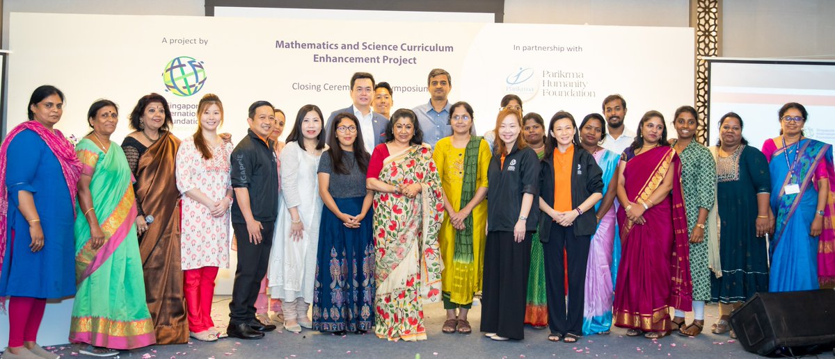 We are thrilled to announce the successful completion of our Mathematics and Science Curriculum Enhancement Project in Bangalore, India! This collaboration with Parikrma Humanity Foundation benefitted 58,700 educators and students in India.🎉📚 Read more: bit.ly/MSCE-Bangalore