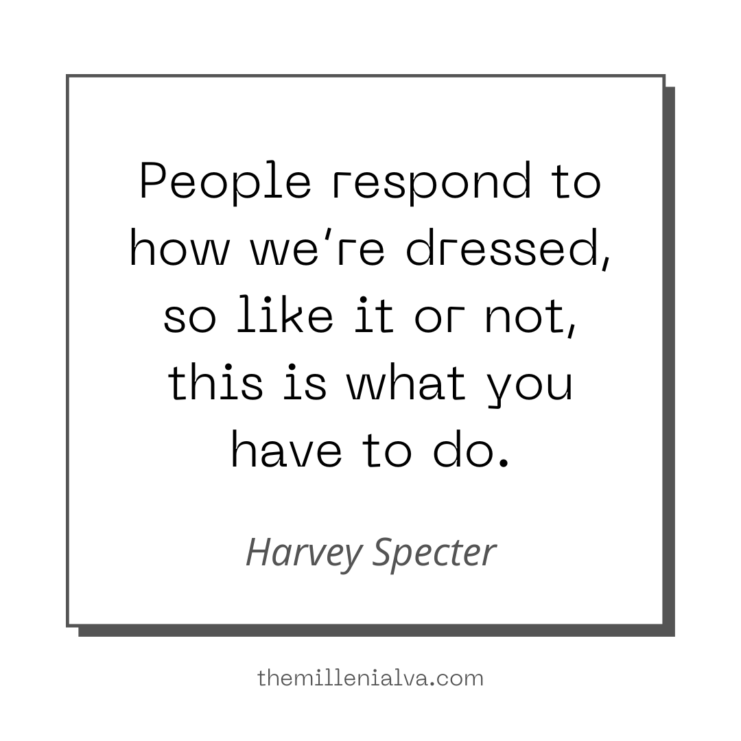 millennialva_'s tweet photo. The importance of dressing well.
#harveyspecter #harveyspecterquotes #harveyspectersuits #harveyspecteredit #motivationalquotes #motivationalquote #motivationalquotesoftheday #motivationalquotesdaily #motivationalquotesandsayings #bossquotes https://t.co/eWJBJM3V0k