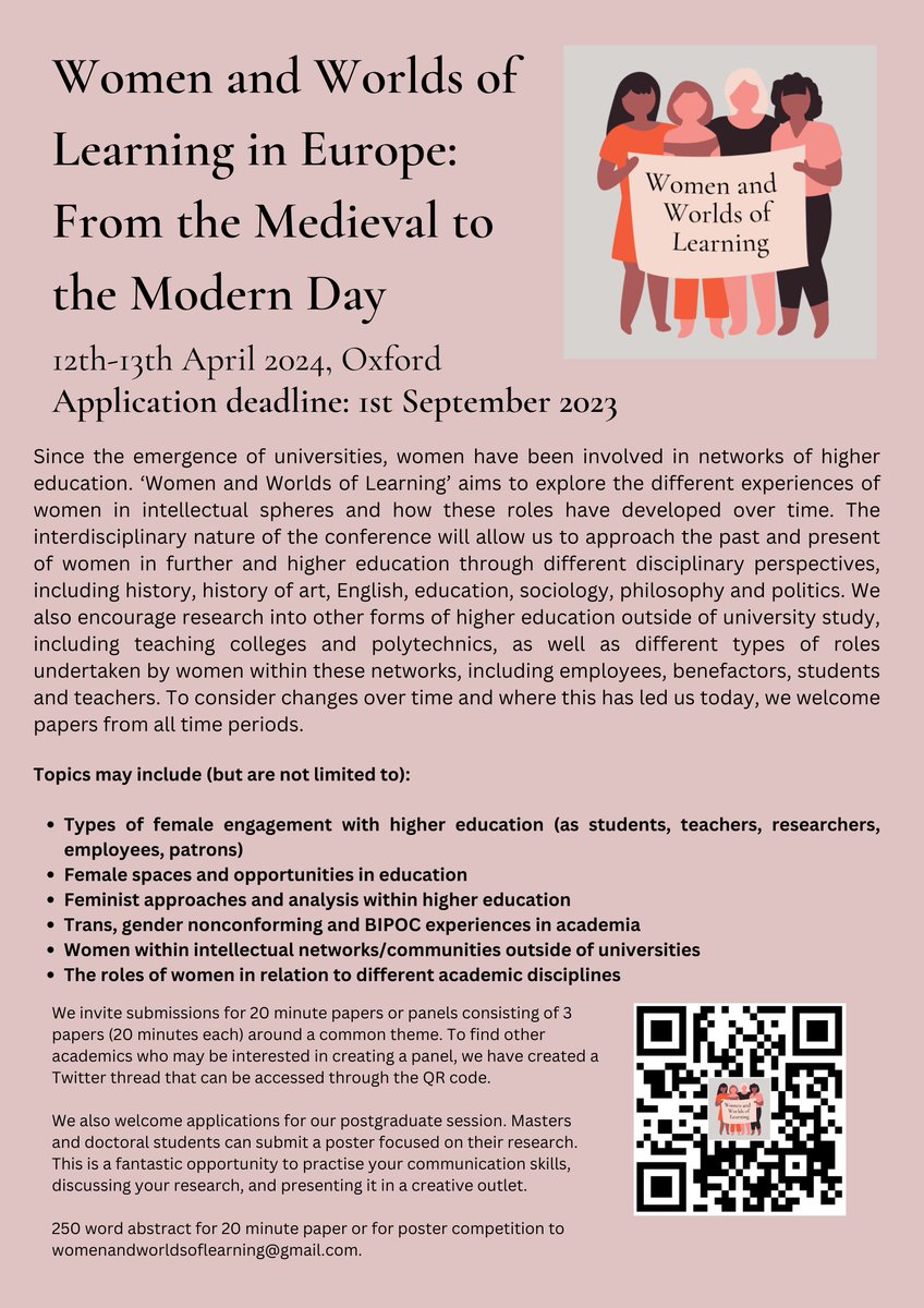 Women and Worlds of Learning Conference tweet media