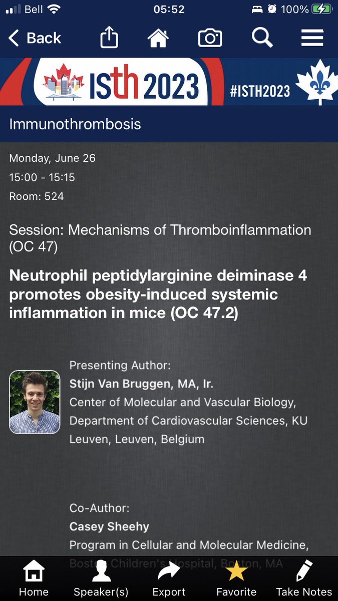 CMVB_KULeuven's tweet image. Phd students from @CMVB_KULeuven are presenting at #isth2023 today !!!
👇