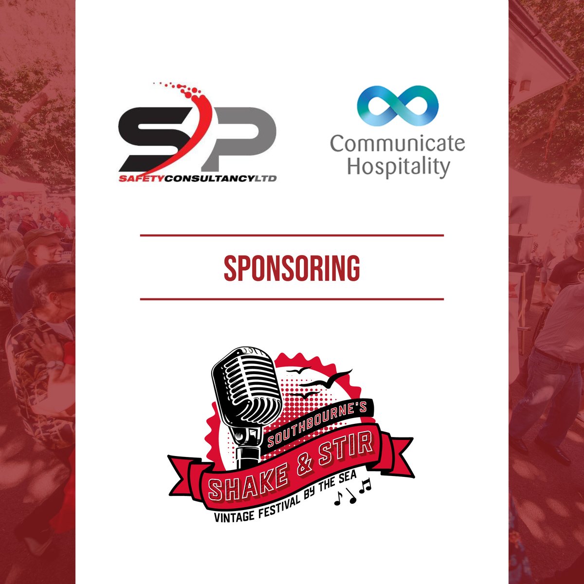 Thank you to our sponsors SP Safety Consultancy and Communicate Hospitality for sponsoring this year's event and helping ensure it ran safely and smoothly! ✅
