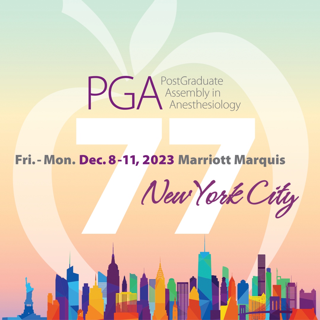 #PGA77 registration is now open! Visit pga.nyc to register, view the scientific program, submit an abstract & obtain hotel information. #nyssapga #anesthesiameetings #cme #anesthesia #anesthesiologist #anesthesiology #medicalmeetings #medcon