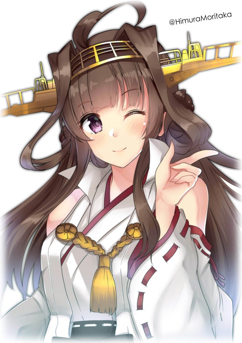 金剛(艦これ) ,金剛改二 「しごおわー('∀`)」|火村 モリタカ＠/5月COMITIA144（B51a)/その次は神戸かわさき10のイラスト