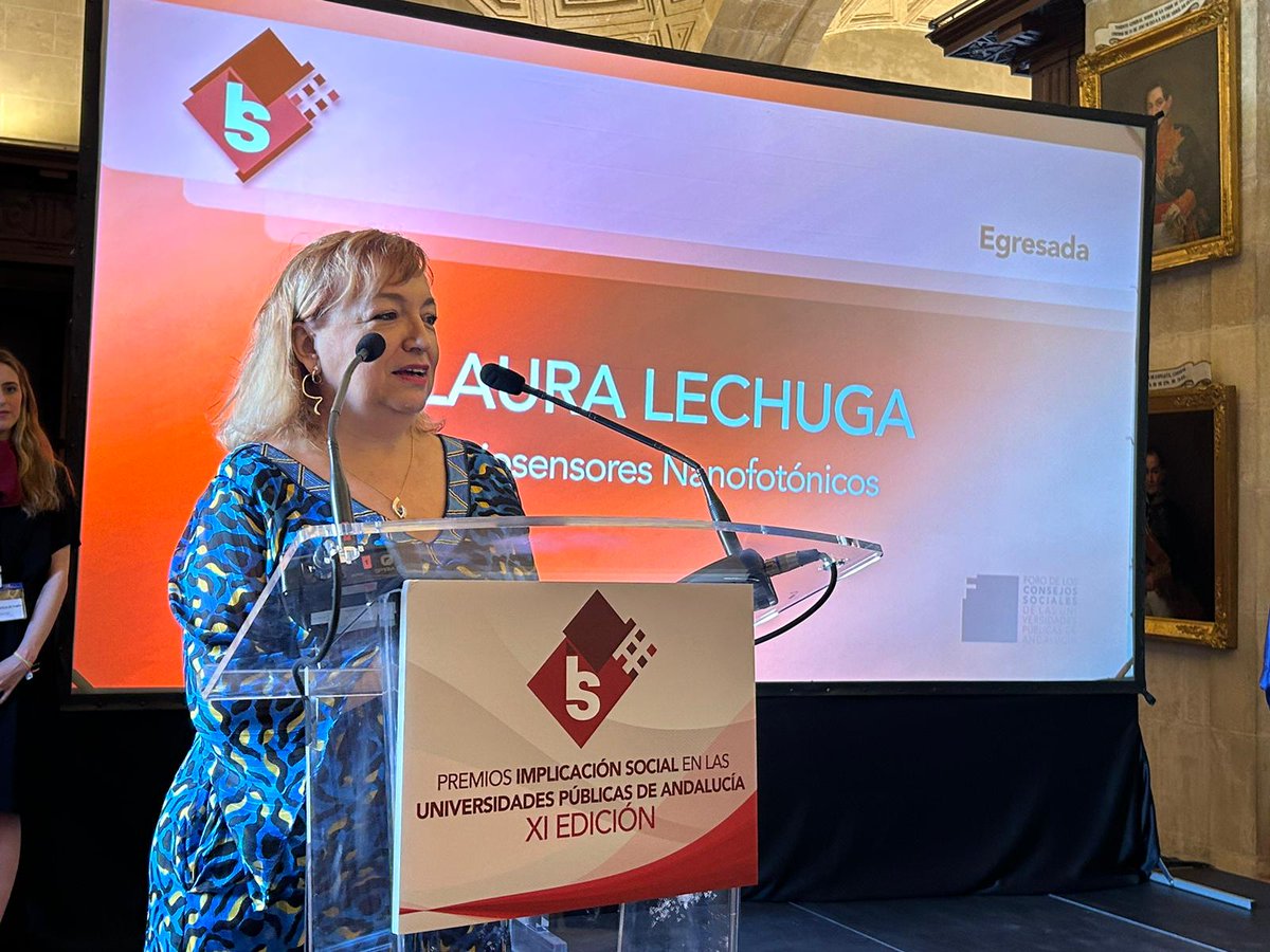 Foro Consejos Sociales (@forocsa) on Twitter photo 🗣<a href="/Sla27para/">Laura M. Lechuga Gom</a> "Quiero dar las gracias a mi grupo de investigación, entre todos hemos conseguido construir estos avances que siempre he querido que tengan una implicación social"
"Mujeres andaluzas, soñad y pensad que podéis llegar a ser lo que queráis porque os necesitamos" 🗣<a href="/Sla27para/">Laura M. Lechuga Gom</a> "Quiero dar las gracias a mi grupo de investigación, entre todos hemos conseguido construir estos avances que siempre he querido que tengan una implicación social"
"Mujeres andaluzas, soñad y pensad que podéis llegar a ser lo que queráis porque os necesitamos"