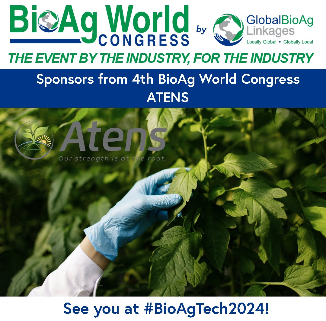 🌱 @Atens_Agro, one of our sponsors at #BAW2023, is a prion biotechnology company and a world reference in microorganisms.

Thank you for your participation and knowledge during #BAW2023, we hope to see you next year! 🔝 #BioAgTech2024 ✈ my.mtr.cool/izyzecjfaa