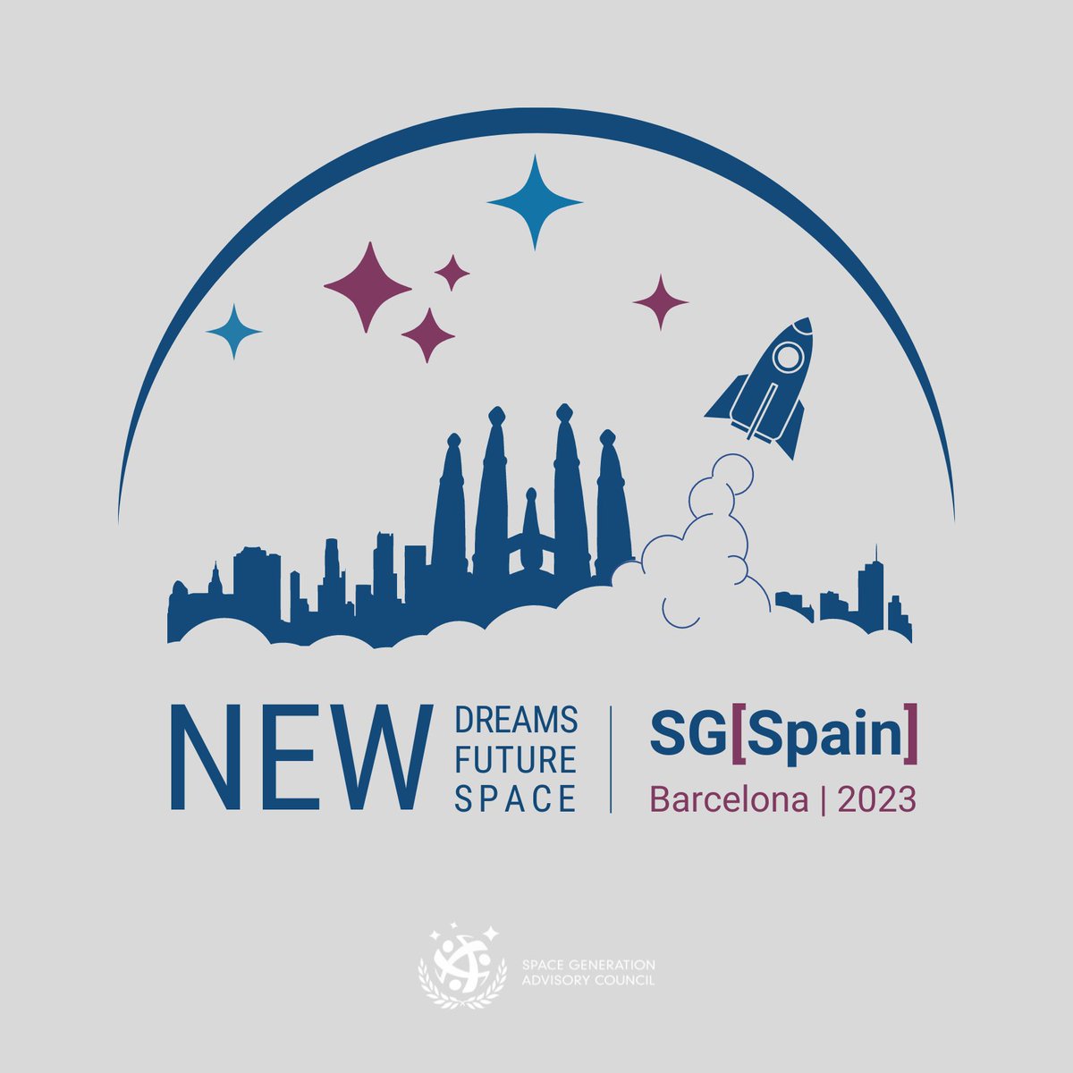 SGAC's tweet photo. We are thrilled to announce the “Save the Date” of the SG[Spain] event, which this year will take place in Barcelona, on the 18th of November 🚀✨

 🌌🔭You'll be able to enjoy networking, round tables and more space opportunities! Stay tuned for registration. ✨ https://t.co/su4fawHxYO