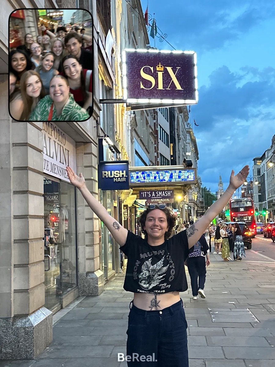 Wrapping up #monarchymedia2023 <a href="/Unl_CoJMC/">UNL CoJMC</a> with a Bridgerton Tour in Bath, a visit to Kensington Palace, and SIX! Amazing students and an amazing trip. Farewell lunch tomorrow. ☹️