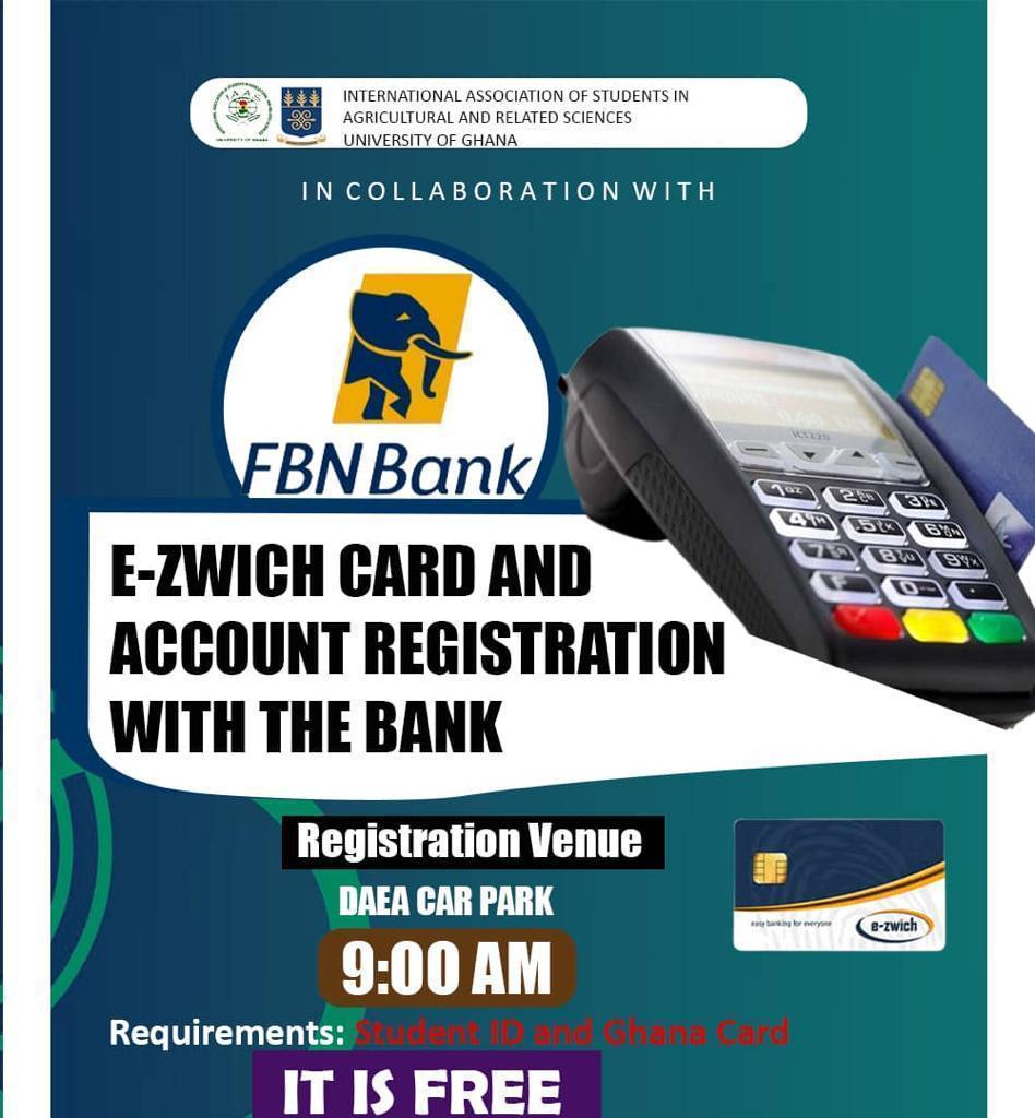 Kindly be informed that the E-zwich registration continues today
#iaasug #greenweek2023 #celebrration #agriculture #soa
