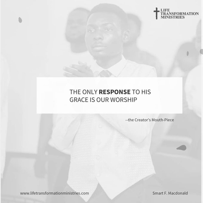 The Response To God's Grace#WorshipIsOurResponse🌟  #DailyWisdom  #GodsGrace #WorshipAndPraise #DivineLove  Visit<a href="/tag/dailywisdom"class="tags"><span>#dailywisdom</span></a><a href="/tag/worshipandpraise"class="tags"><span>#worshipandpraise</span></a><a href="/tag/godsgrace"class="tags"><span>#godsgrace</span></a><a href="/tag/di"class="tags"><span>#di</span></a>