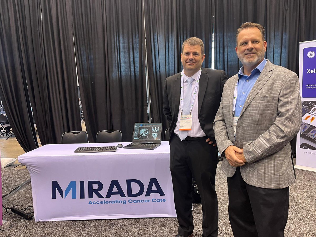 A fantastic first day at #SNMMI2023 Mirada took part in the #Dosimetry Open House. Lots of interesting conversations about how #personalization is becoming practical and necessary . Continue the discussions on the mirada booth. #cancercare