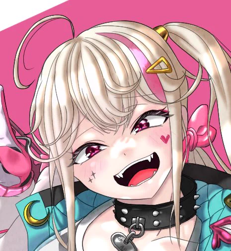 #ほっぺの斜線は可愛い  まちがいないね(サンドイッチマン調)
