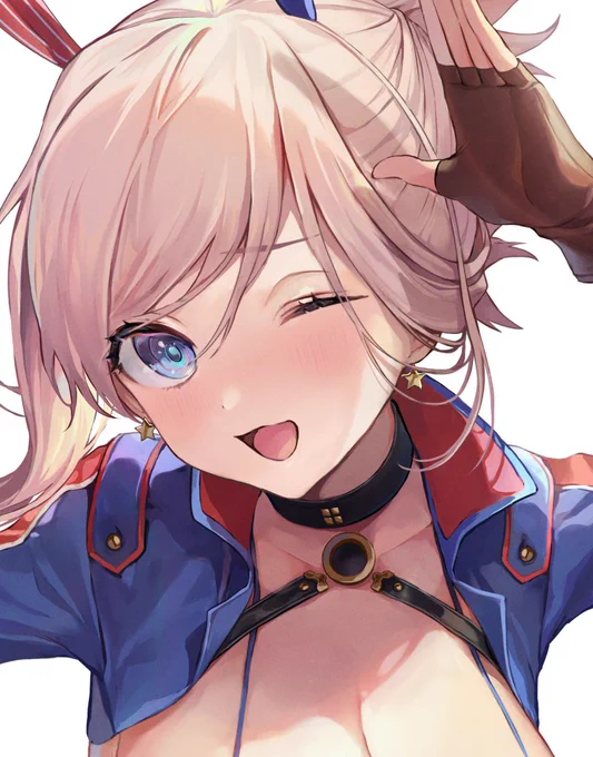 カーマちゃんと武蔵ちゃん #ほっぺの斜線は可愛い