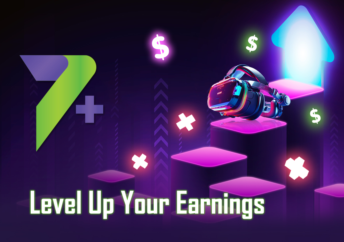 7plus_official's tweet photo. Boost your gaming profits with 7Plus. 🎮
💵 Let's play, earn, and repeat!

#7Plus #Play2Earn #GameFi #P2E #crypto #NFTCommunity #NFTs #CryptoNews https://t.co/bzE2KTHLCK