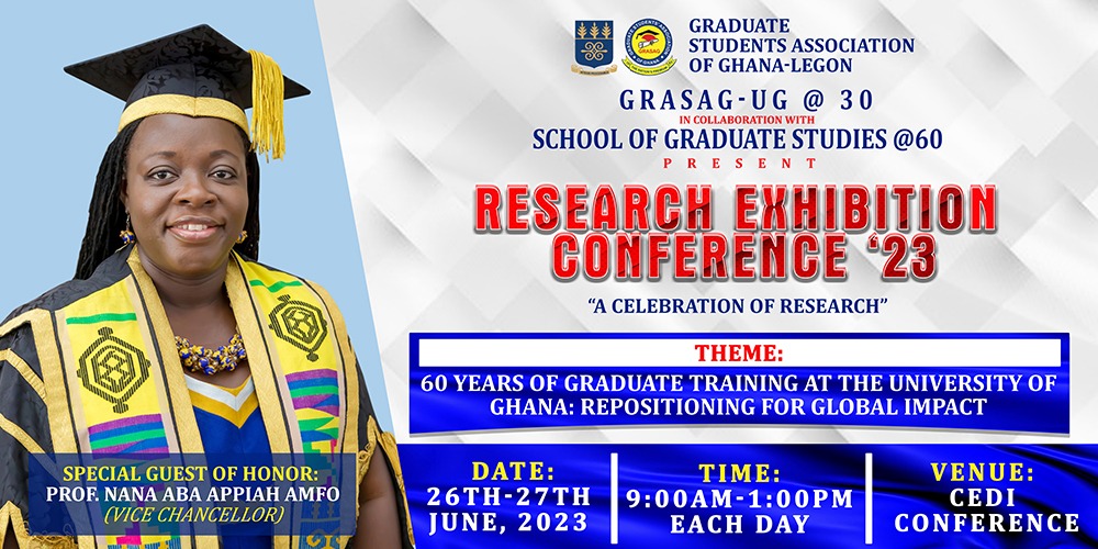 A day to remember!
A day to recall, analyse, and restructure
<a href="/UnivofGh/">University of Ghana</a>

#SGS60 | #GRASAGUG 
#GRASAG | #UG 
#UGIS75 | #GRASAGUG30
