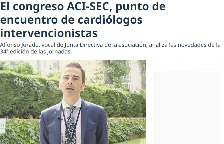 CARDIVAGROUP's tweet photo. Hace unos días, participamos en #ACISEC23, que celebró la @shci_sec @secardiologia en Santander. El Dr. @AJuradoRoman, vocal de la Junta Directiva de ACI-SEC, detalla cómo ha sido esta cita científica de #CardiologíaIntervencionista #Hemodinámica
🗞️ 👉🏽 https://t.co/rUxkMgroP2 https://t.co/ForPVwFTQR