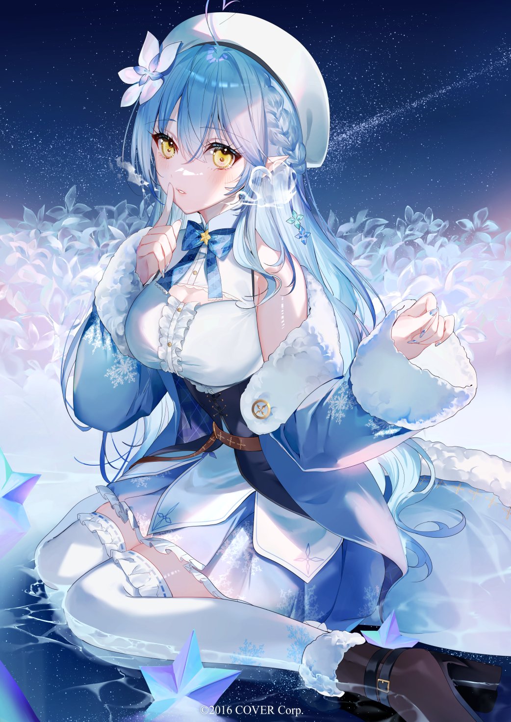Amazon.co.jp: ホ口 雪花ラミィ ツインテール スリー プレイ