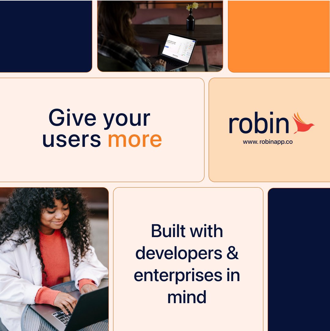 Robinapp_'s tweet image. Give your users more with Robin 😉
Visit robinapp.co to see how.

#robininappchat #chatapi #chatsdk #softwaredevelopment #enterprises #messagingsolution