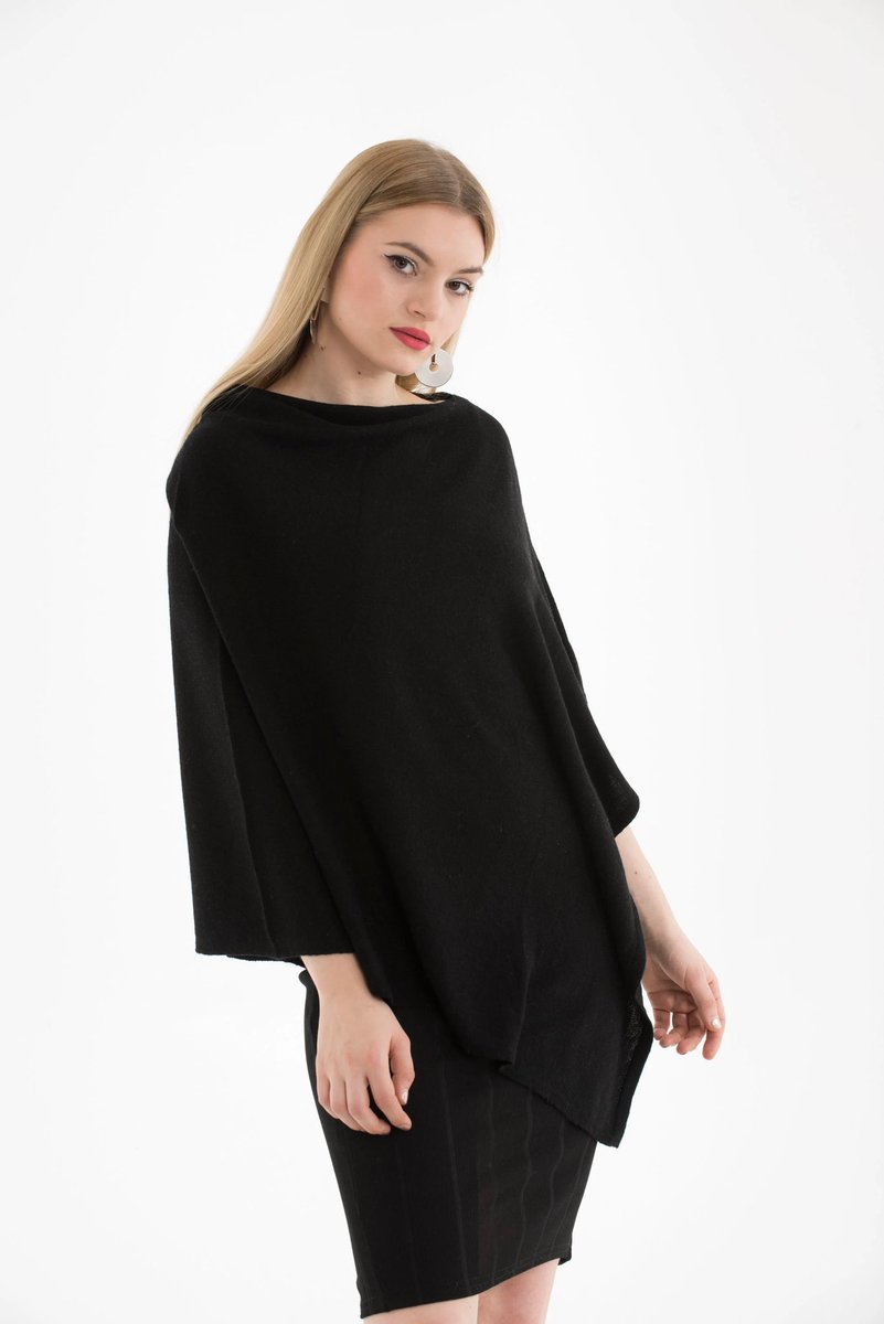 perfect outer layer or cover-up for holiday season! Cashmere poncho ! 
#sale #cashmere #poncho #shoplocal #shopsmall #EtsyHandmade #etsyfinds #ecofashion #holidaygifts #gifts