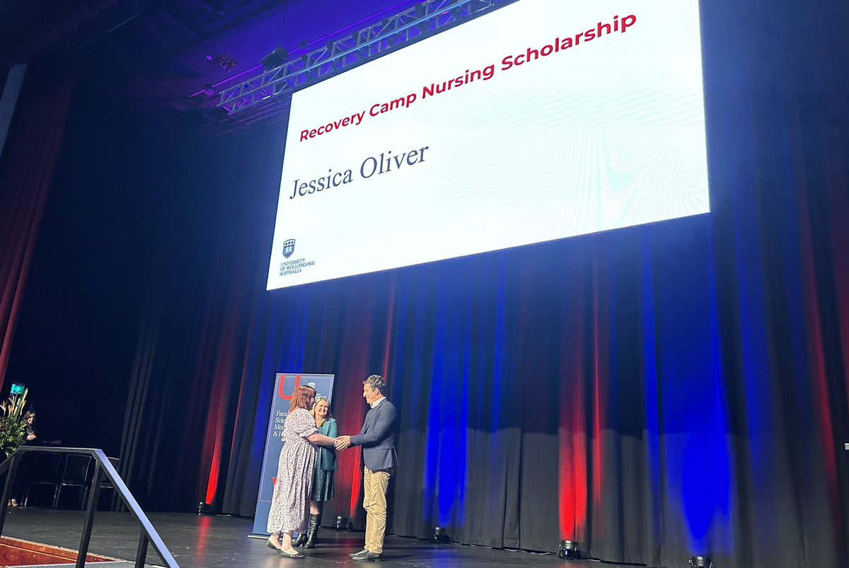 Dr Christopher Patterson (@chrisfpatterson) on Twitter photo Excited to be at the <a href="/UOW/">UOW</a> Faculty Awards Night, and honored to present the <a href="/Recovery_Camp/">Recovery Camp</a> Scholarship Award to Jessica! 🏆🌟
Congratulations Jessica!!
Read about her dedication and determination 👇👇
illawarramercury.com.au/story/8072017/…
<a href="/UoWnursing/">UOW School of Nursing</a> Excited to be at the <a href="/UOW/">UOW</a> Faculty Awards Night, and honored to present the <a href="/Recovery_Camp/">Recovery Camp</a> Scholarship Award to Jessica! 🏆🌟
Congratulations Jessica!!
Read about her dedication and determination 👇👇
illawarramercury.com.au/story/8072017/…
<a href="/UoWnursing/">UOW School of Nursing</a>