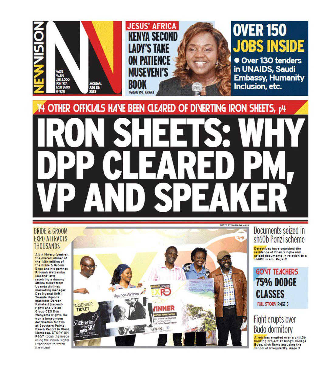 odakaa's tweet photo. @DPPUGANDA's Abodo had ground in law, in fact and common sense to drop cases against the #IronSheet thieves. She shoukd allowed them to prove liability level in court.
But since corrpution has been institutionalised by @NRMOnline 's @KagutaMuseveni gov't, that was expected https://t.co/wMce00gzlE