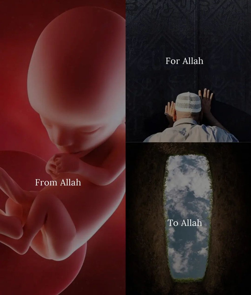 From Allah, for Allah, to Allah.