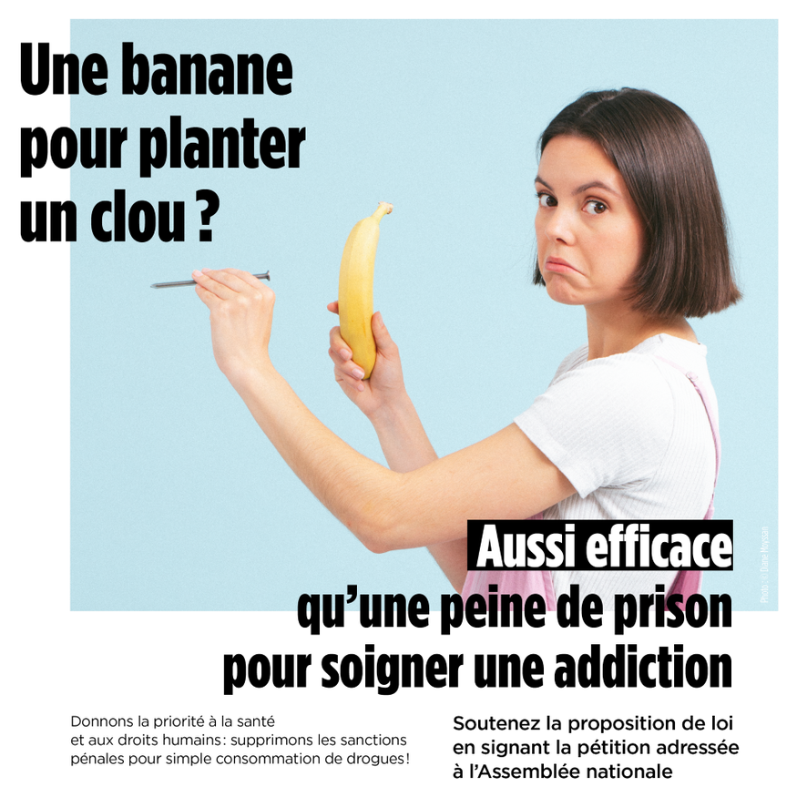 #SupportDontPunish 
Pourquoi mettre fin aux sanctions pénales pour la consommation de #drogues :
❌ elles sont inefficaces pour réduire la consommation
❌ elles éloignent les consommateurs du #soin
❌ elles sont extrêmement coûteuses

Signez la #pétition👇
petitions.assemblee-nationale.fr/initiatives/i-…