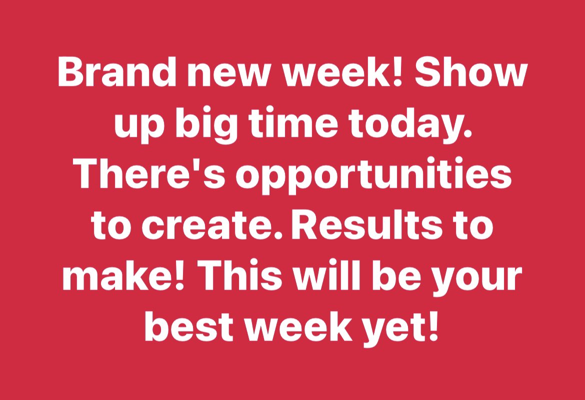 Cynthia_Bazin's tweet image. Together, let’s make this our best week ever! 

#GreatVibes #Community #Daily #Inspiration #Motivation #Focus #LeadYourDay #BePresent #StayFocused #Progress #Productivity #Results #Happiness #Authentic #Success