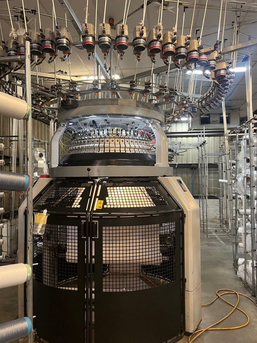 Wotol's tweet image. Mayer &amp;amp; Cie OVJA 1.6 EMS, 38", 20gg, 2016
#usedtextilemachinery #textile #knittingmachine