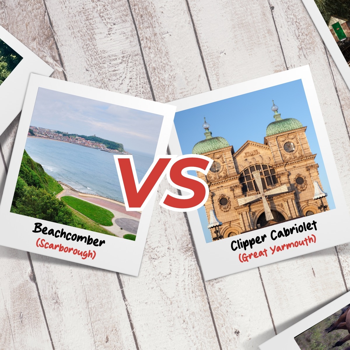 ☀️ VOTE FOR BEACHCOMBER ☀️
The folks at <a href="/greatscenic/">Great Scenic Journeys</a> are putting our Beachcomber open tops head to head with the Clipper Cabriolet in Great Yarmouth. We're pretty confident over here, but it's up to you to vote! Head over to Great Scenic's twitter to vote - you've only got 24hrs!