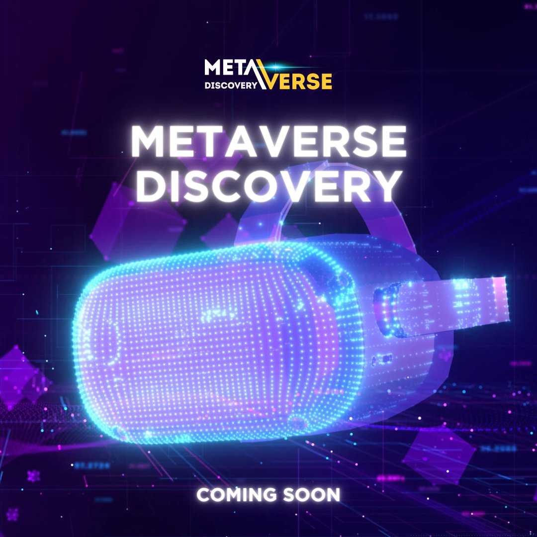 discovery_meta's tweet photo. Discover a New Dimension of Possibilities. Are you ready to embark on this thrilling journey with us? Stay tuned and get ready to dive in!

Coming soon.

#metaverse #metaverseevent #virtualreality #virtualevent #tech #innovation #futuretech #immersiveexperience #digitalrealm https://t.co/rdLUVIDItK