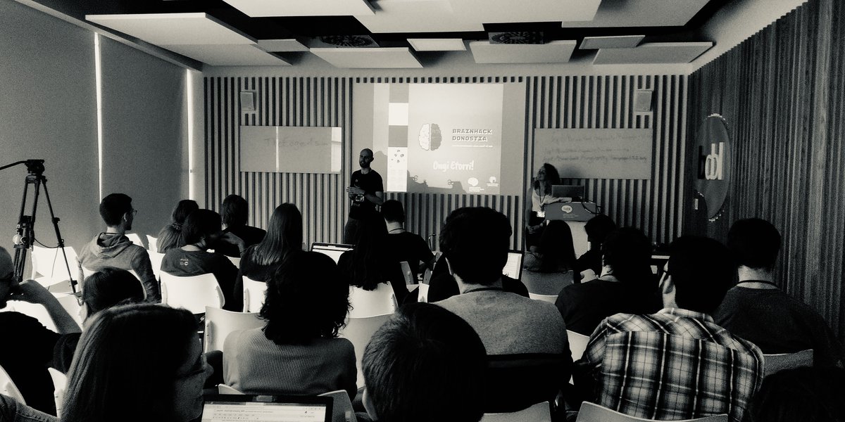 BHDonostia's tweet photo. 🎉🌟 Can you believe it? BrainHack Donostia is turning 5 years old! 🥳✨ We've been through so much together! 🙌📚 Let's take a walk down memory lane, share your favorite memories and join us in celebrating this milestone! 🎂📸 #BrainHackDonostia #5YearsTogether https://t.co/H3idwEDWSr