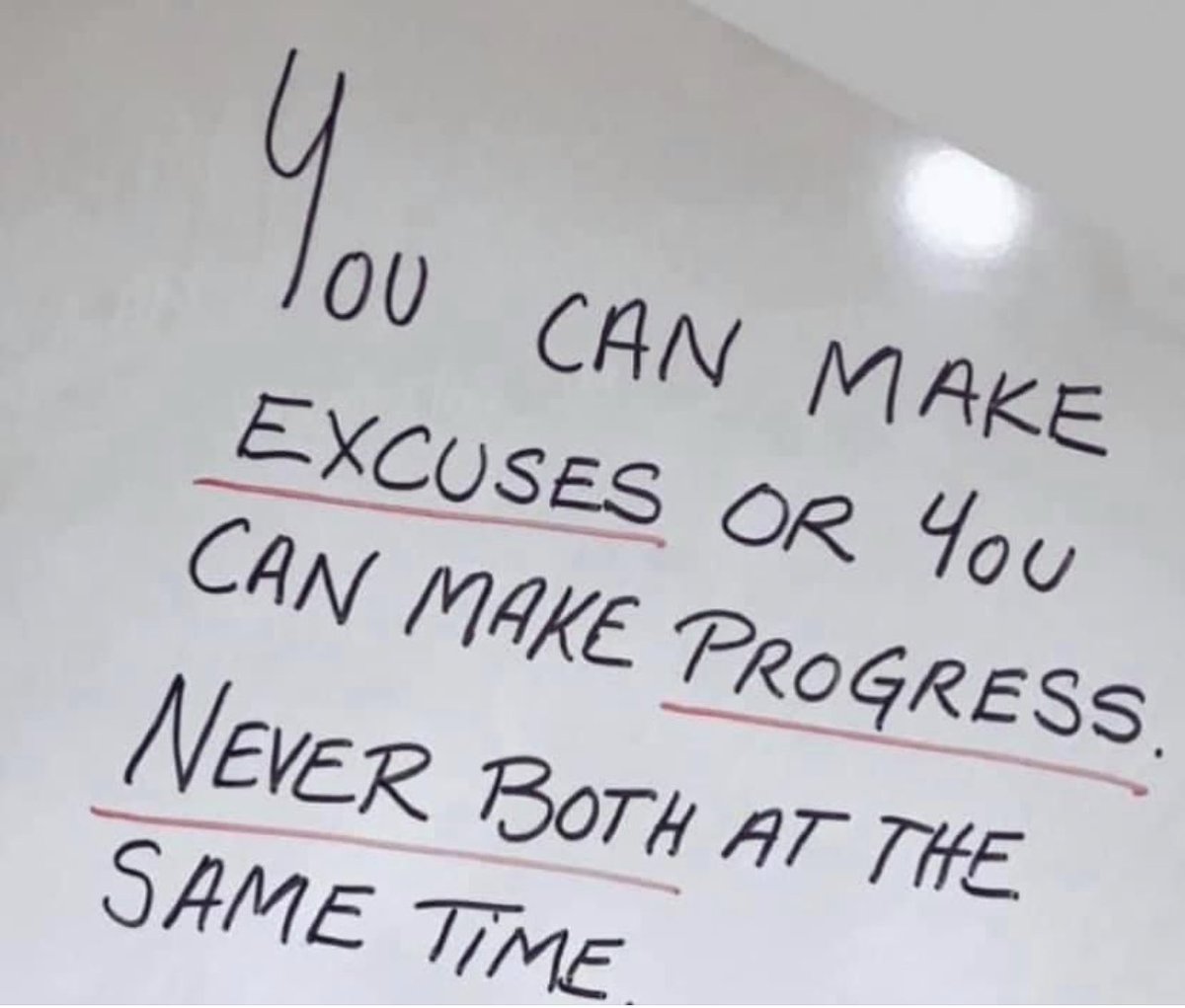 That last excuse that just went through your mind is not getting you any closer to your goals! 💯