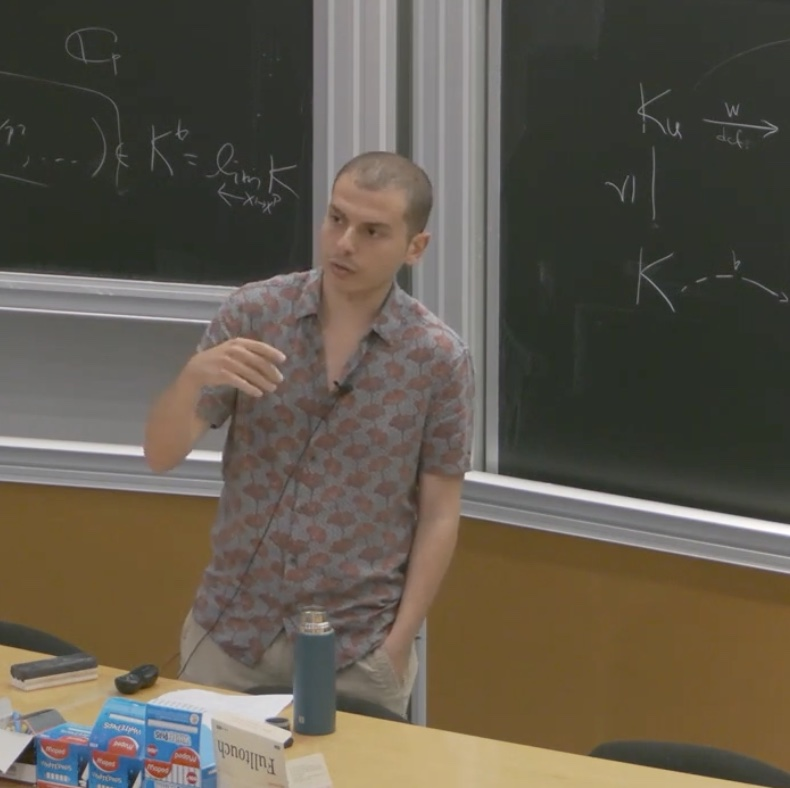 Bibli_CIRM's tweet photo. @_CIRM 🆕🎬 Model theory of valued fields

Kartas, Konstantinos (2023). Beyond the Fontaine-Wintenberger theorem. CIRM. Audiovisual resource. https://t.co/NgYWwO3y4L
@_CIRM #Maths #conference #Video #logic #CommutativeAlgebra #NumberTheory #ValuedFields #ModelTheory https://t.co/rjBtuReBwv