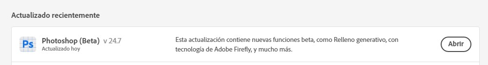 Yupiiii! Seguimos con mejorías en Photoshop Beta! Ahora relleno generativo con tecnología de Adobe Firefly! A probaaaaaar se ha dicho
