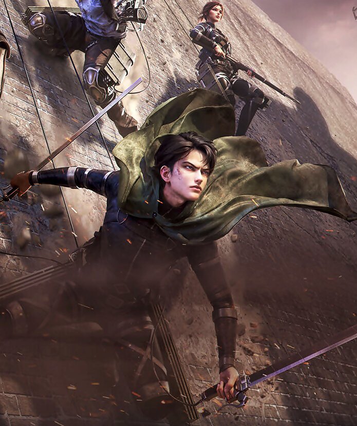 AoTWiki's tweet image. Attack on Titan x LifeAfter

Levi and Sasha Character Image