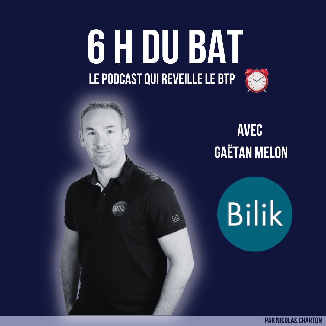 Dans 6H du BAT #17 

Le BTP et la force du réseau. 

Gaëtan Melon 

tinyurl.com/6hdubatreseaub…

Bonne écoute
#btp #artisan #réseau #podcast