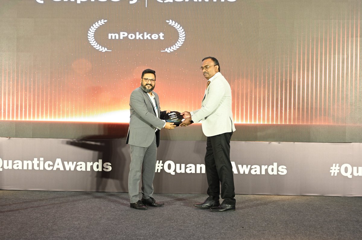 We are elated to announce that mPokket has won the 'Best Customer Experience (Financial Services)' award by Quantic Business Media Pvt. Ltd in its 2nd Annual CX Excellence Awards 2023 held in #Bangalore

#mPokket #team #customerexperience #awards