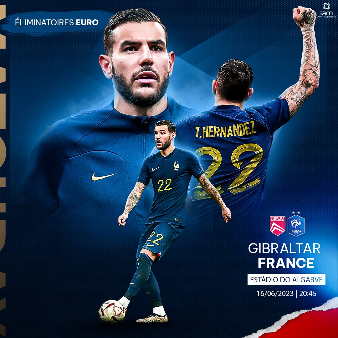 Latest work for Theo Hernandez, France National Team #smsports