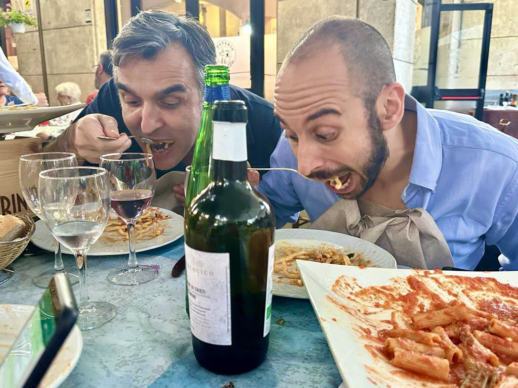 Last week in Rome. 
Amazing congress, amazing location, amazing food, amazing friends! 
#eaes2023 #Rome 

<a href="/EAES_eu/">EAES</a> <a href="/p_masca/">Pietro Mascagni</a> <a href="/debby_keller/">Debby Keller, MD</a> <a href="/IrcadFrance/">IrcadFrance</a> <a href="/SilvanaPerretta/">Silvana perretta</a> <a href="/PieRiva/">Pietro Riva</a> <a href="/BannoneElisa/">Elisa Bannone</a> <a href="/SAGES_Updates/">SAGES is in Tampa in 2026!</a> <a href="/IHUStrasbourg/">IHU Strasbourg</a> <a href="/ElisaReitanoMZZ/">Elisa Reitano</a>