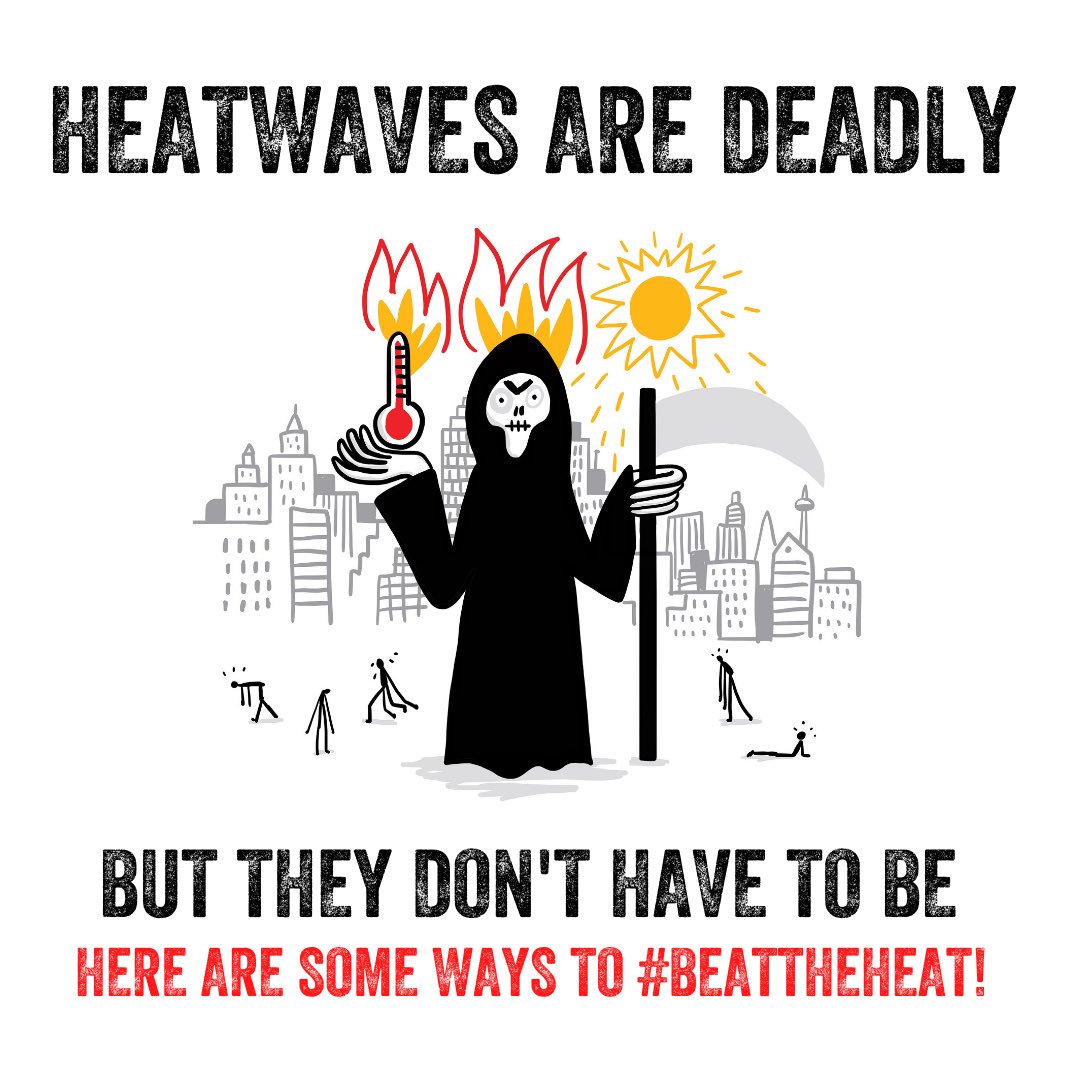 RedCrossEU's tweet photo. Heatwaves are becoming hotter, longer and more frequent. 🥵

Aggravated by climate change, they are among the deadliest weather events in Europe and around the world.  But they don't have to be if we prepare for them better.  Join us this Heat Action Day. 

Let's #BeatTheHeat https://t.co/2e8ZbJiYXD