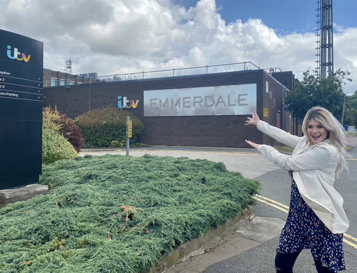 Yay!!! I’m back #emmerdale #itv #bestsoap #supportingartist #actor #actress