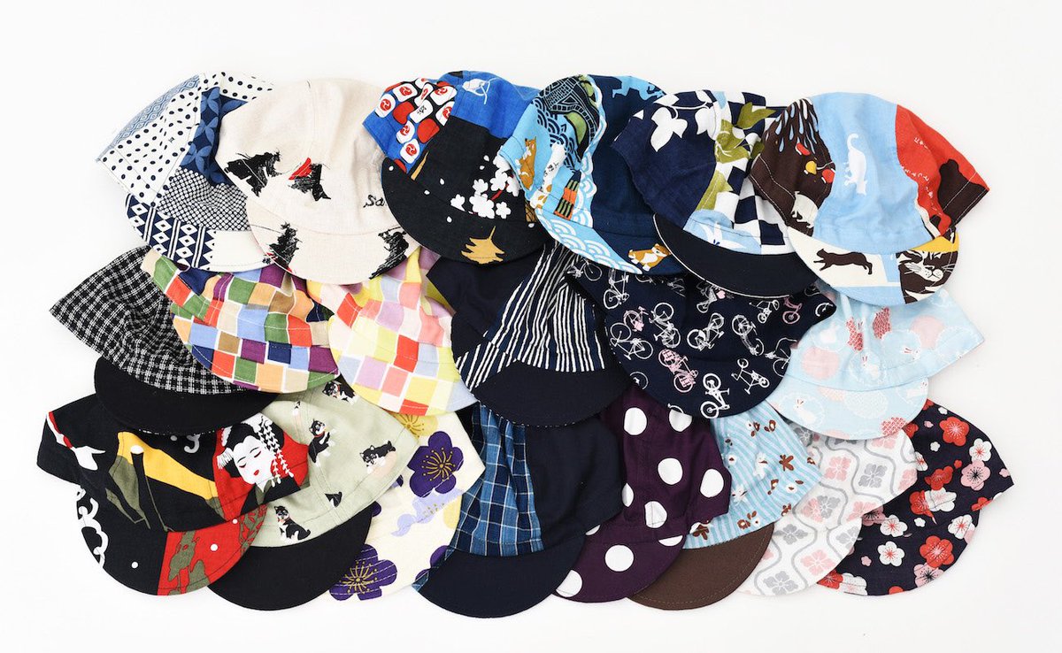 VIGORE_KYOTO's tweet photo. ビゴーレで人気のアクセサリーの1つ、「縁-enishi- handmade bicycle cap」のオンラインストアでの販売を再開しました!
こだわりの手拭いや西陣の裂地から一つ一つ手作りしたサイクルキャップです。
#vigore_kyoto #bicyclecap #enishi #縁enishi https://t.co/ZiEI9DZSug