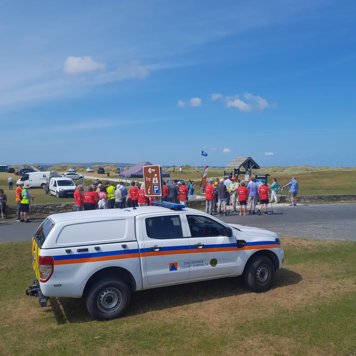 On Wednesday and Thursday of last week we supported the following events:

• Foxford Alzheimer’s Centre - Walk a Mile, Make me Smile event @NMIreland #Turlough 

•#HealthyCommunities launch of #FitStickTrails in Doogort, Achill by Minister Naughton

@MayoCoCo @CivilDefenceIRL