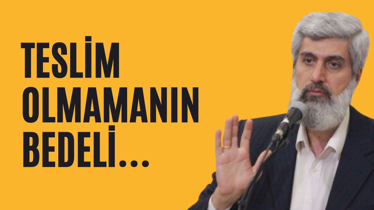📌Kim(ler) diz çökmesini istedi? Neden diz çökmedi? 

Saat 23:00’da Ali Tarakcı’nın konuğu Furkan Vakfı Kurucusu Alparslan Kuytul olacak

İzlemek için
youtube.com/live/G3g0eWgh-…

#furkancılar #AlparslanHoca #kuytulhoca #türkiye #yargı #adalet #savunma #savcılık #hukuk #tarikat