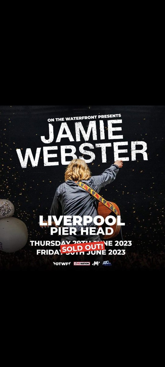 paulcaslin's tweet photo. 2 tickets (face value £50 each inc fees) for Jamie Webster at Liverpool pier head Thursday 29th June.
DM for more details 👍
#liverpool
#onthewaterfront 
#YNWA https://t.co/eWMrgfDbdD